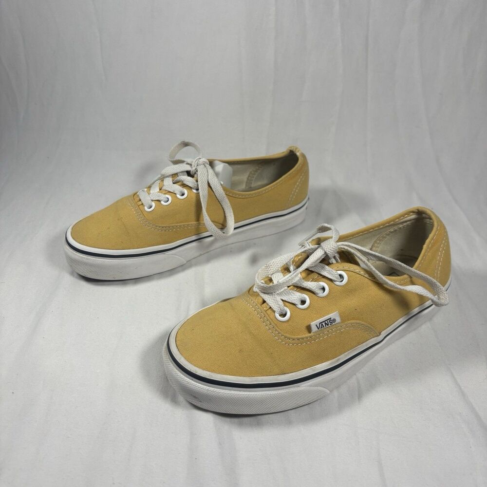 Vans Yellow Canvas Sneakers Women’s 5.5 / Men’s 4